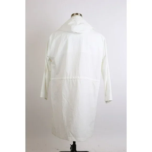 NWT Mackintosh Oversized Waterprpof Military Parka SZ 40 White $1,350